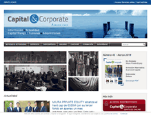 Tablet Screenshot of capitalcorporate.com